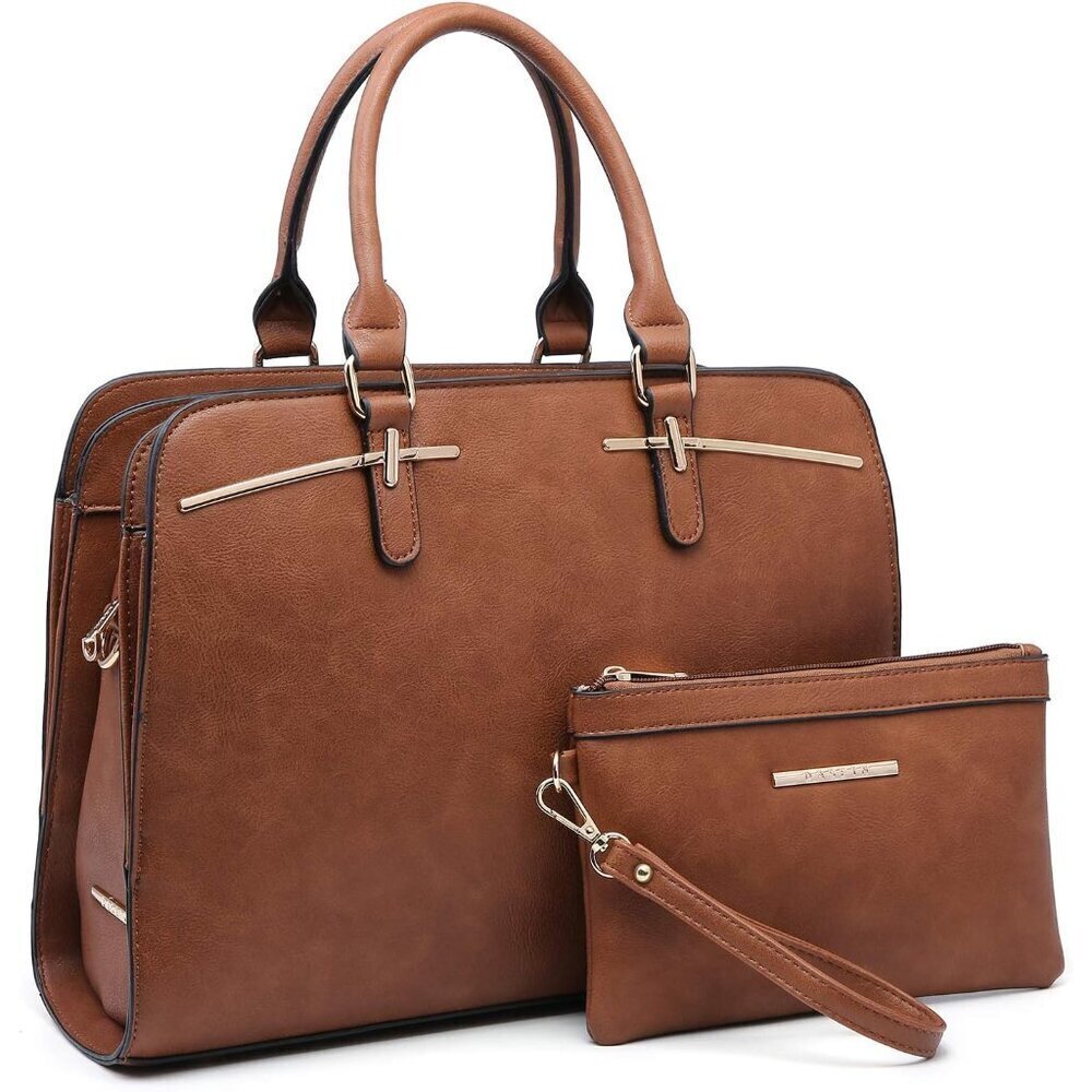 Women Handbag Wallet Tote Shoulder Hobo Bag Top Handle Satchel Purse Set 2pcs wi - Picture 1 of 5
